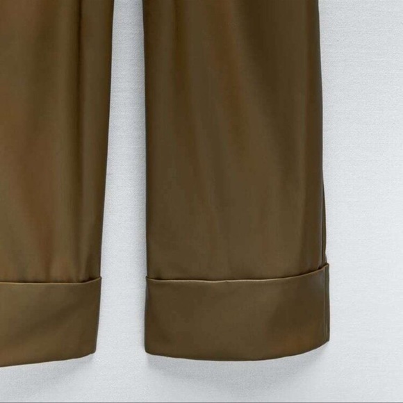 Zara FAUX LEATHER OVERALL - Picture 11 of 11